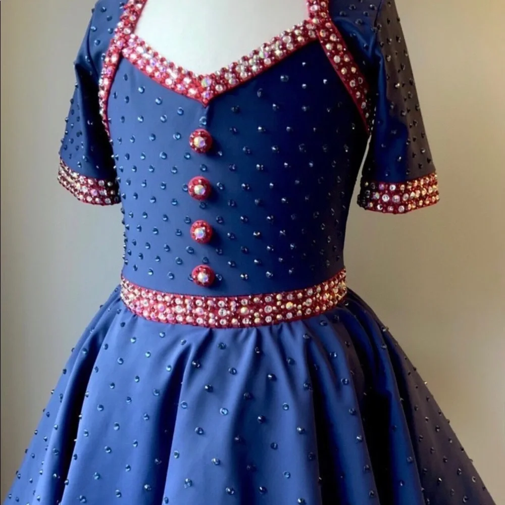 Competition Dance Custom Tap Costume - Picture 1 of 13